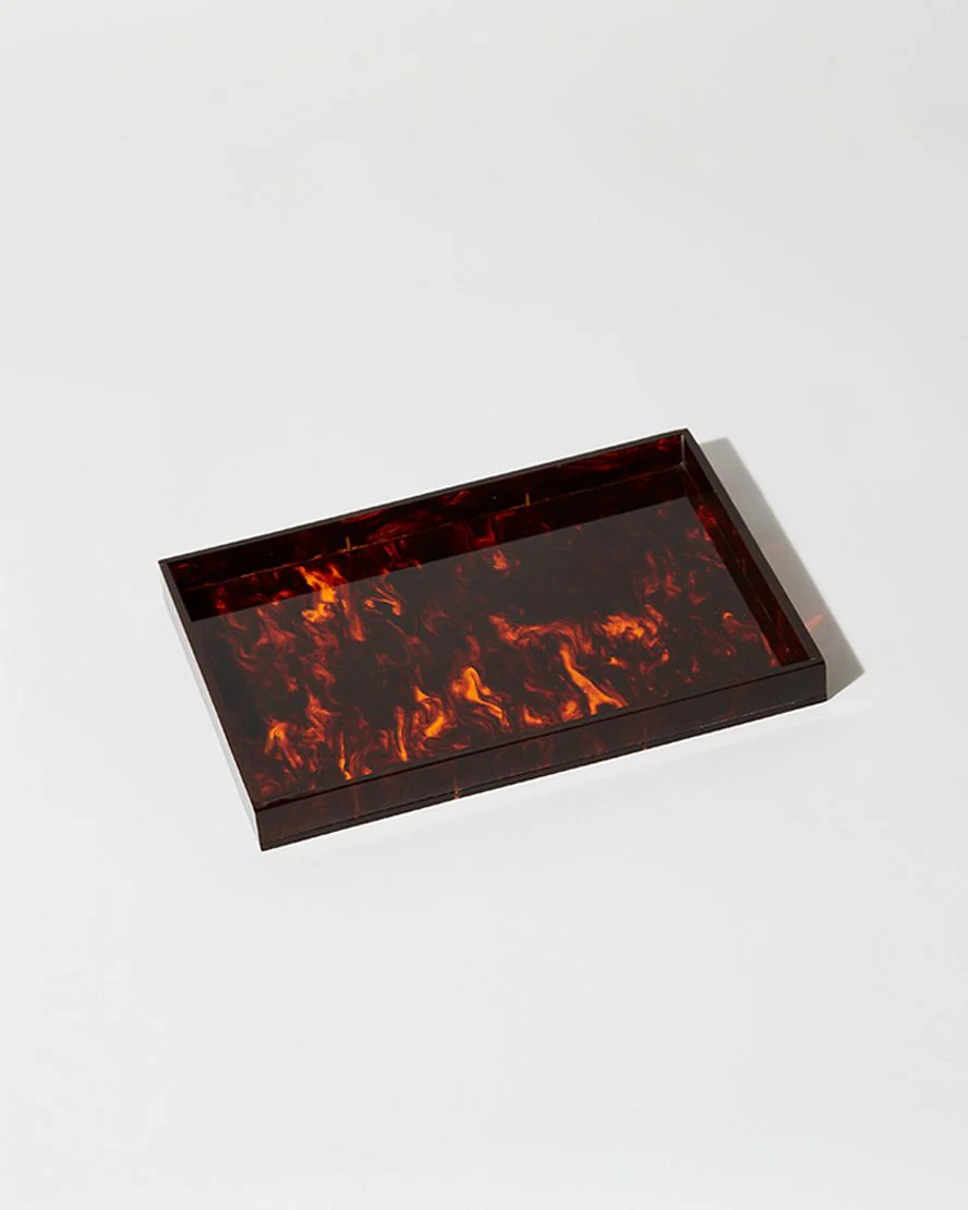 Rectangle Tray Brown Marble - Image 4