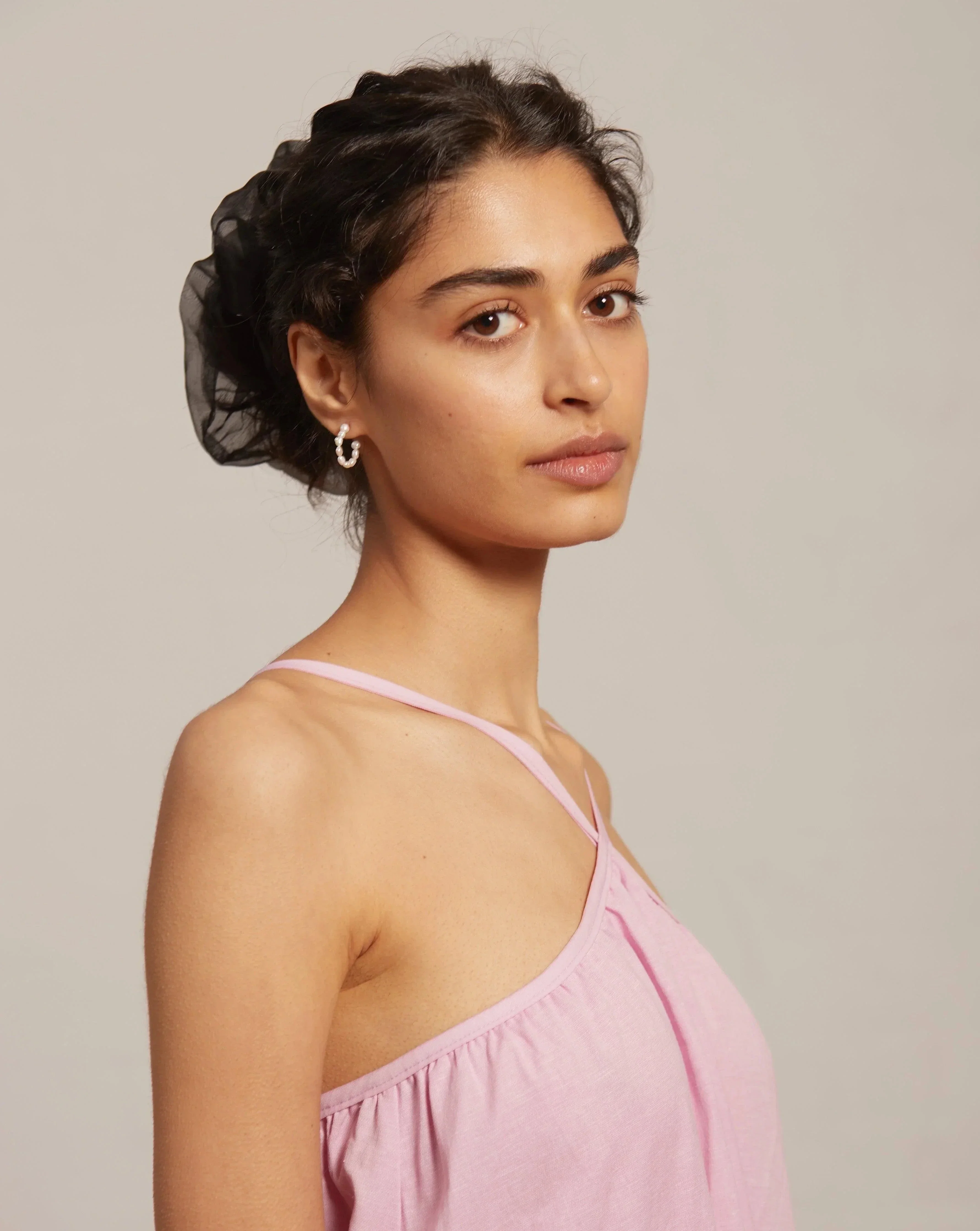 Alex Pearl Hoops - Image 3
