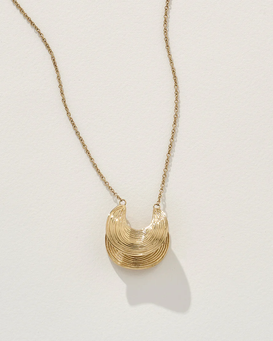 Alicia Necklace in Gold - Image 3