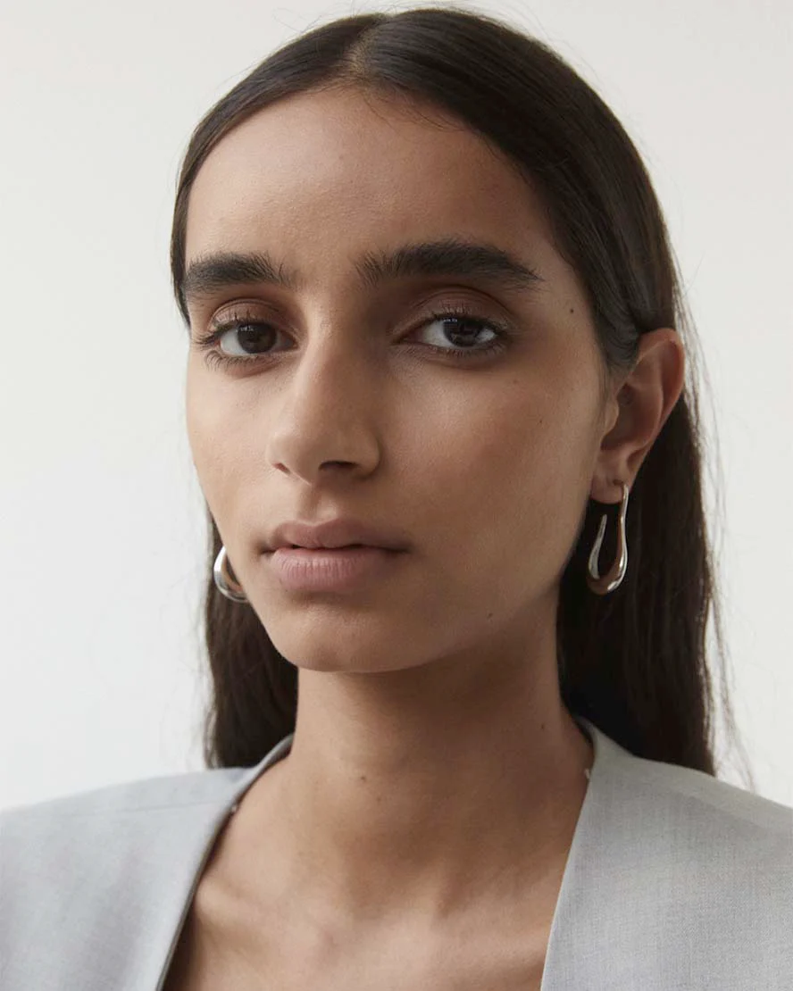 Alora Earrings in Silver - Image 3