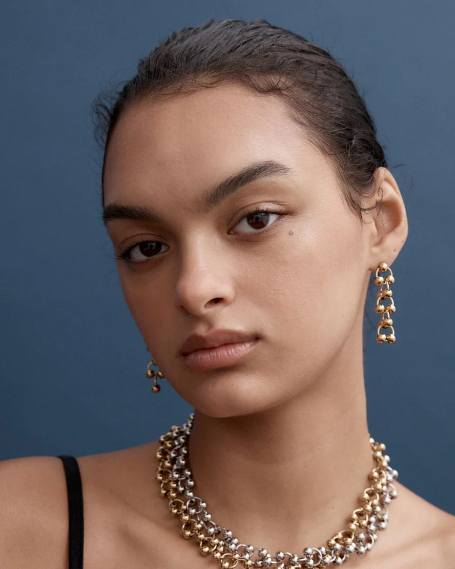 Amanda Earrings in Gold - Image 4
