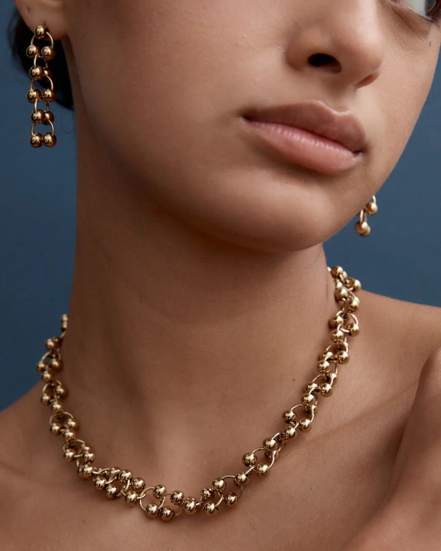 Amanda Earrings in Gold - Image 6