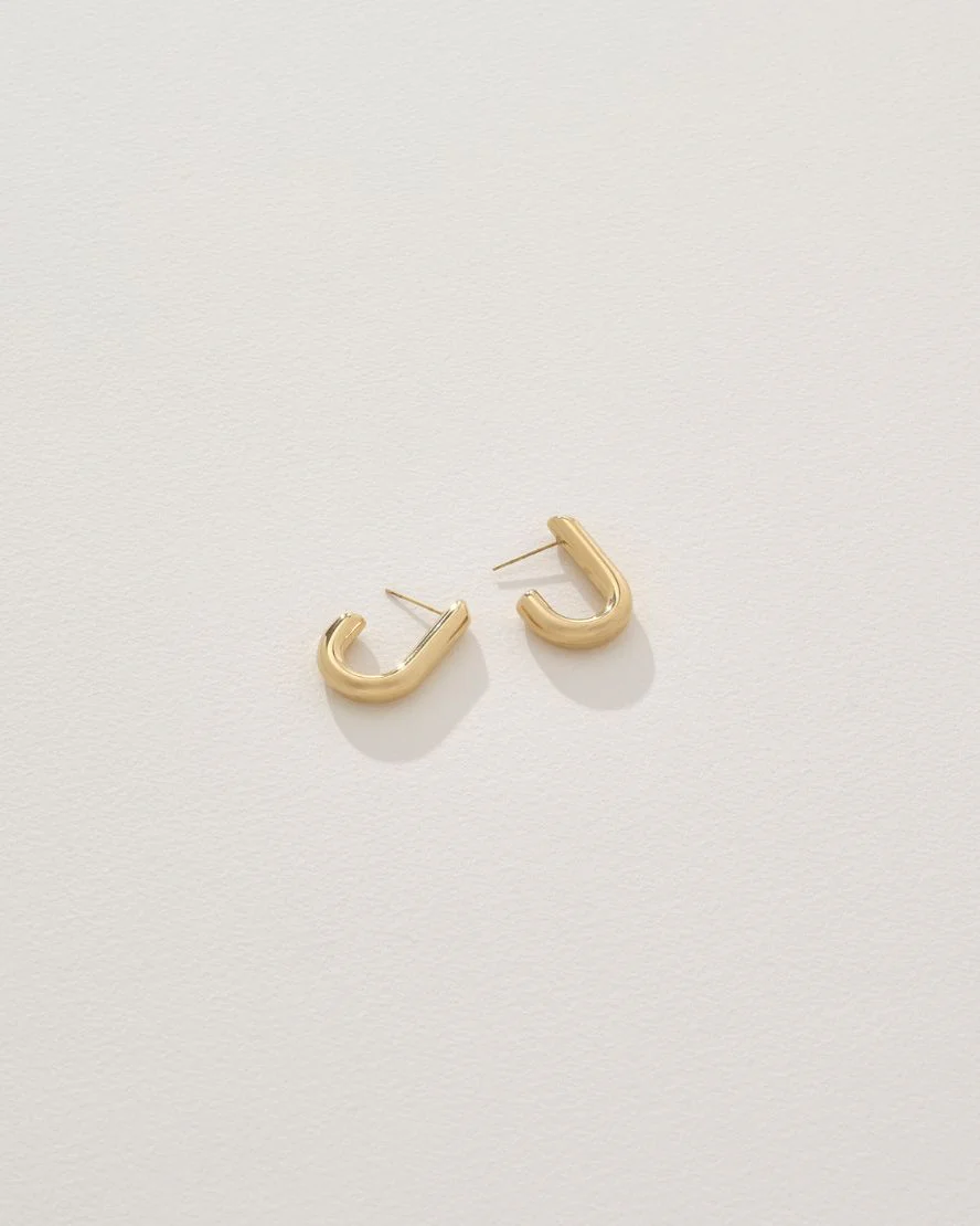 Angus Earrings in Gold