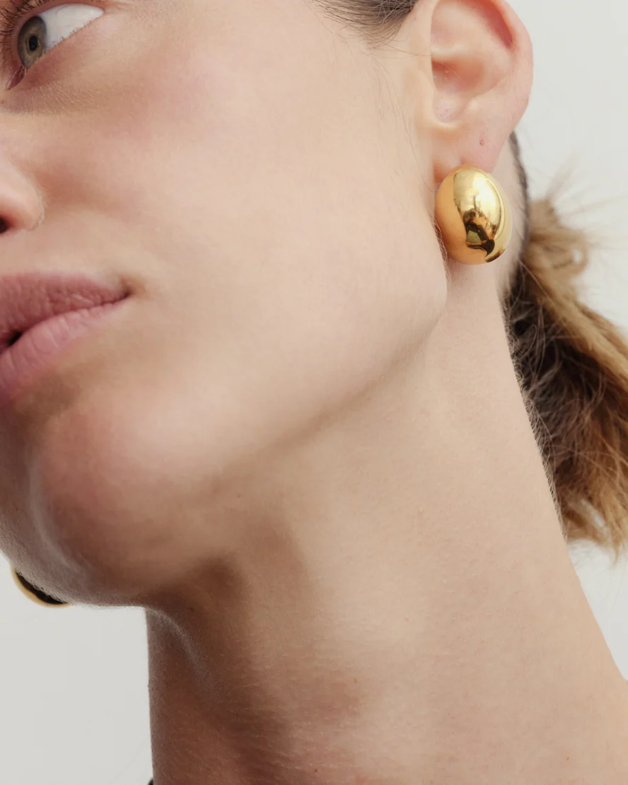 Aurelia Earrings in Gold - Image 4