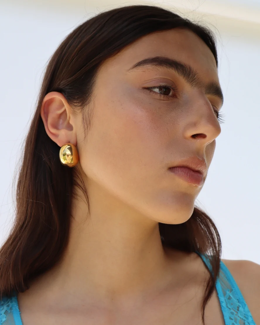 Aurelia Earrings in Gold - Image 6