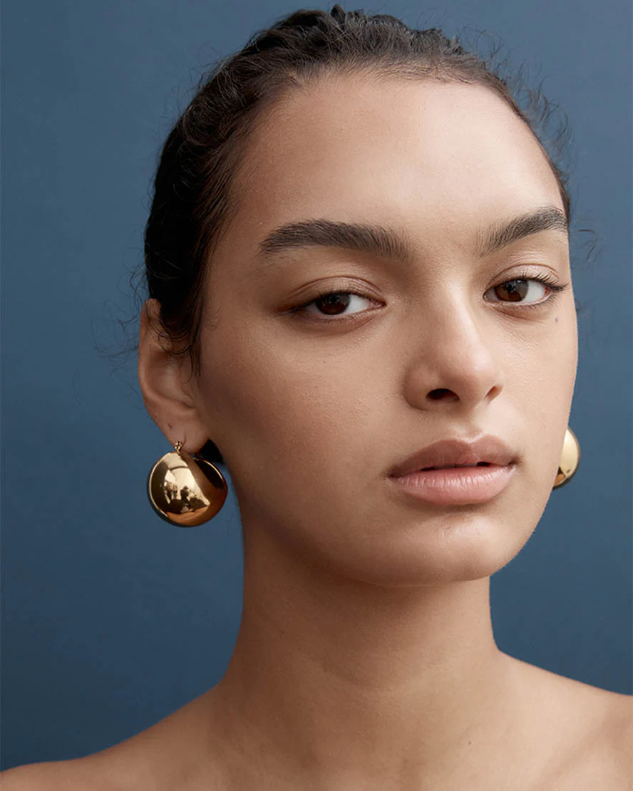 Autumn Earrings in Gold - Image 2