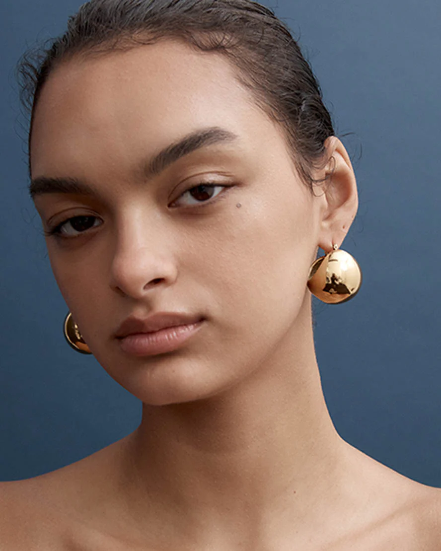 Autumn Earrings in Gold - Image 3