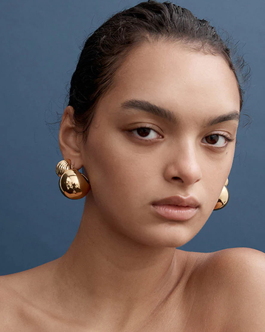 Autumn Earrings in Gold - Image 5