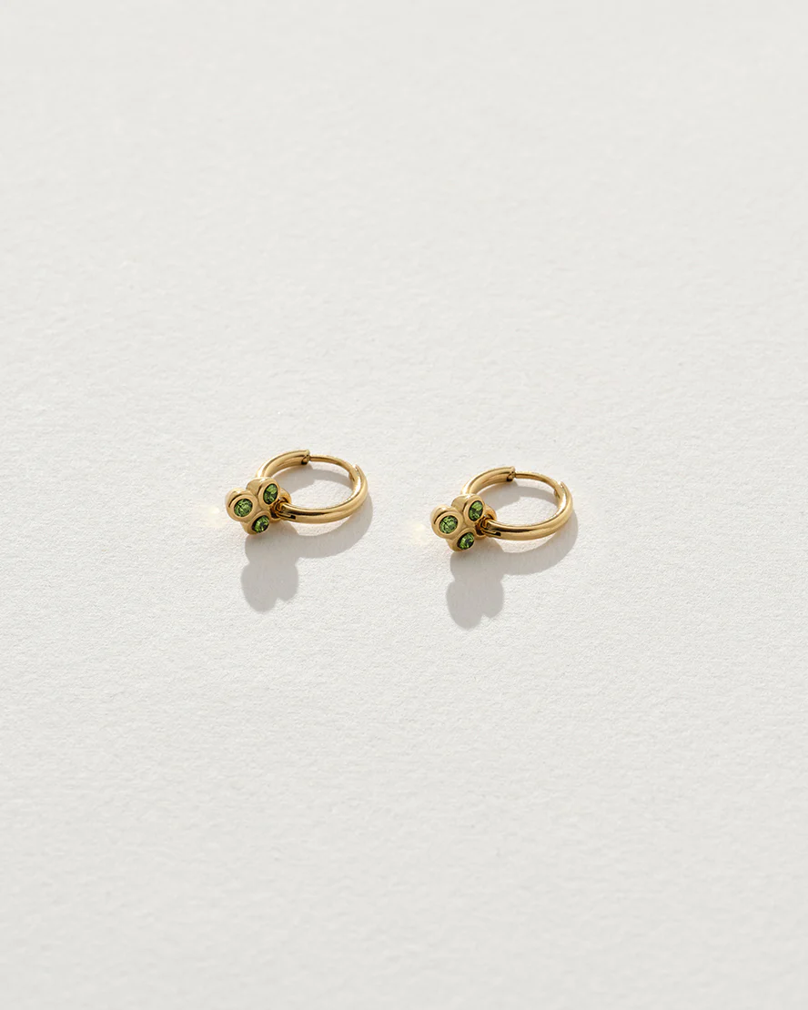 Birthstone Huggies - Image 5