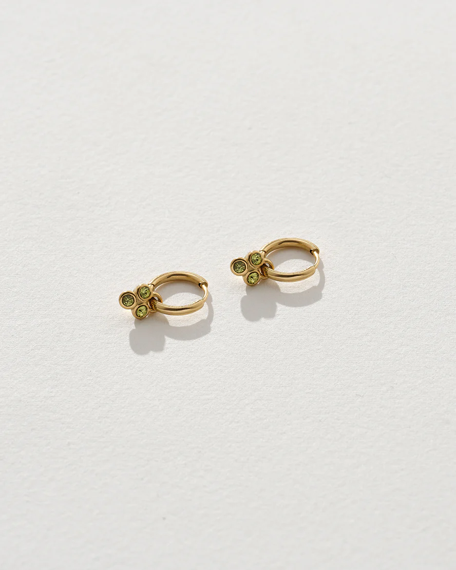 Birthstone Huggies - Image 8