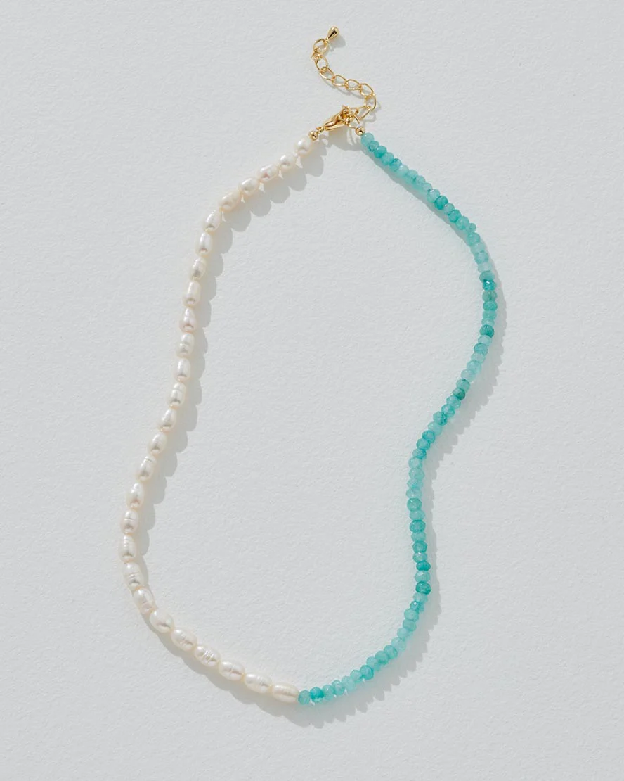 Birthstone Pearl Strand Necklace - Image 3