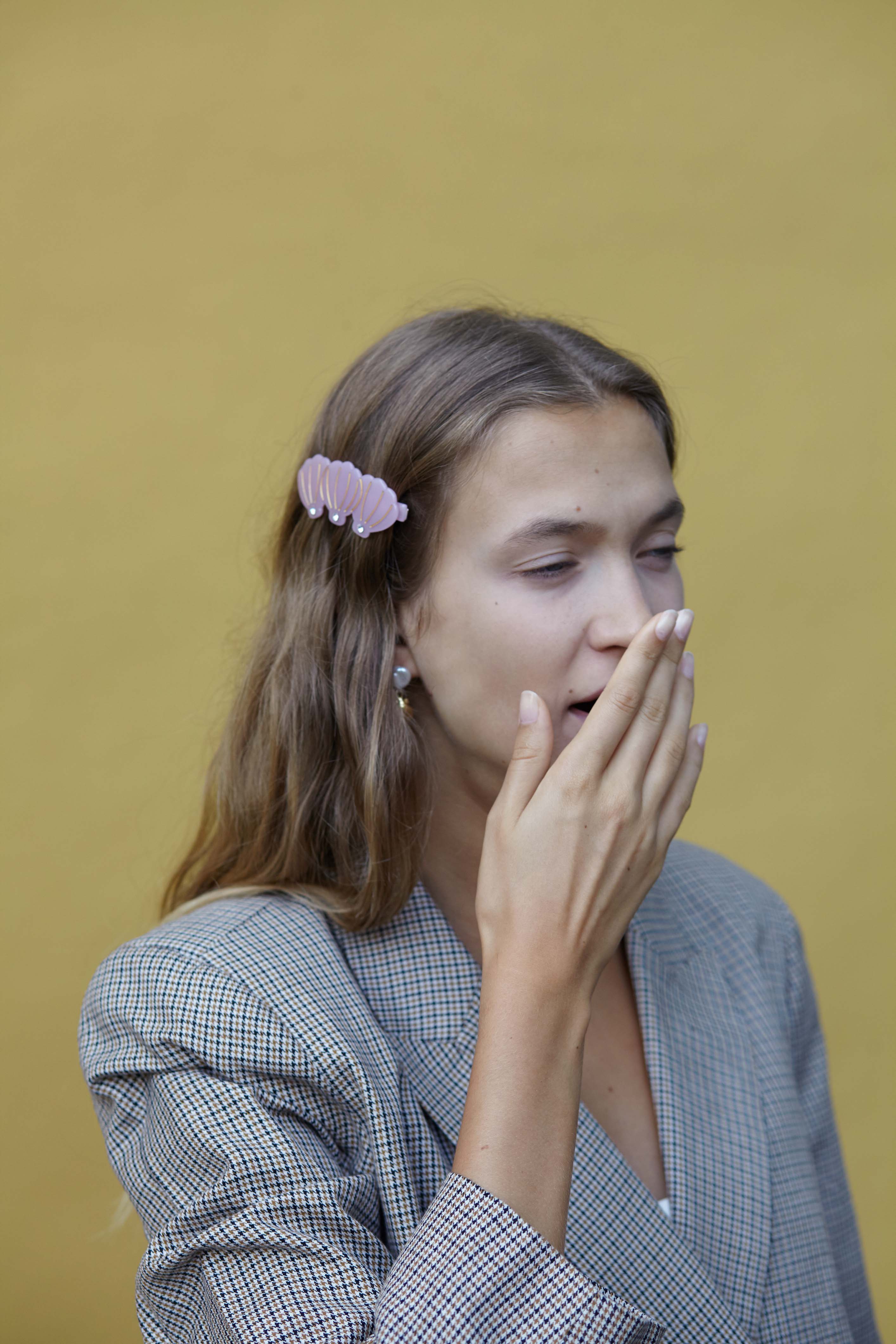 Claudia Clip in Lilac - Image 9
