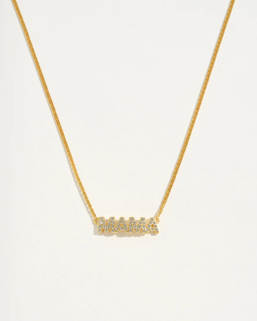 Crystal Mama Necklace