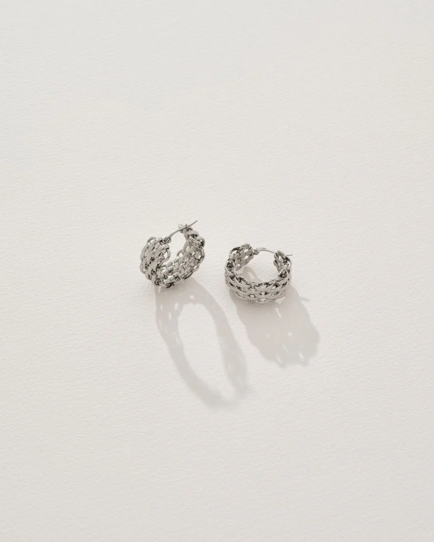Danielle Earrings in Silver