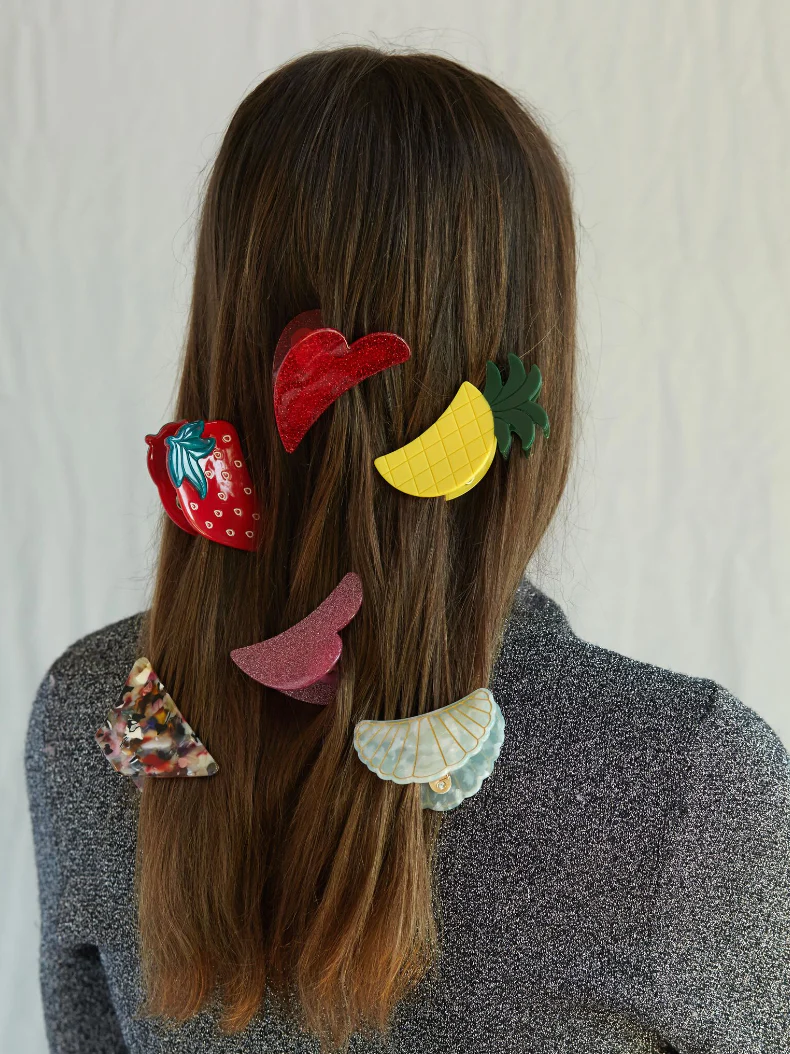Erin Clip in Red - Image 4