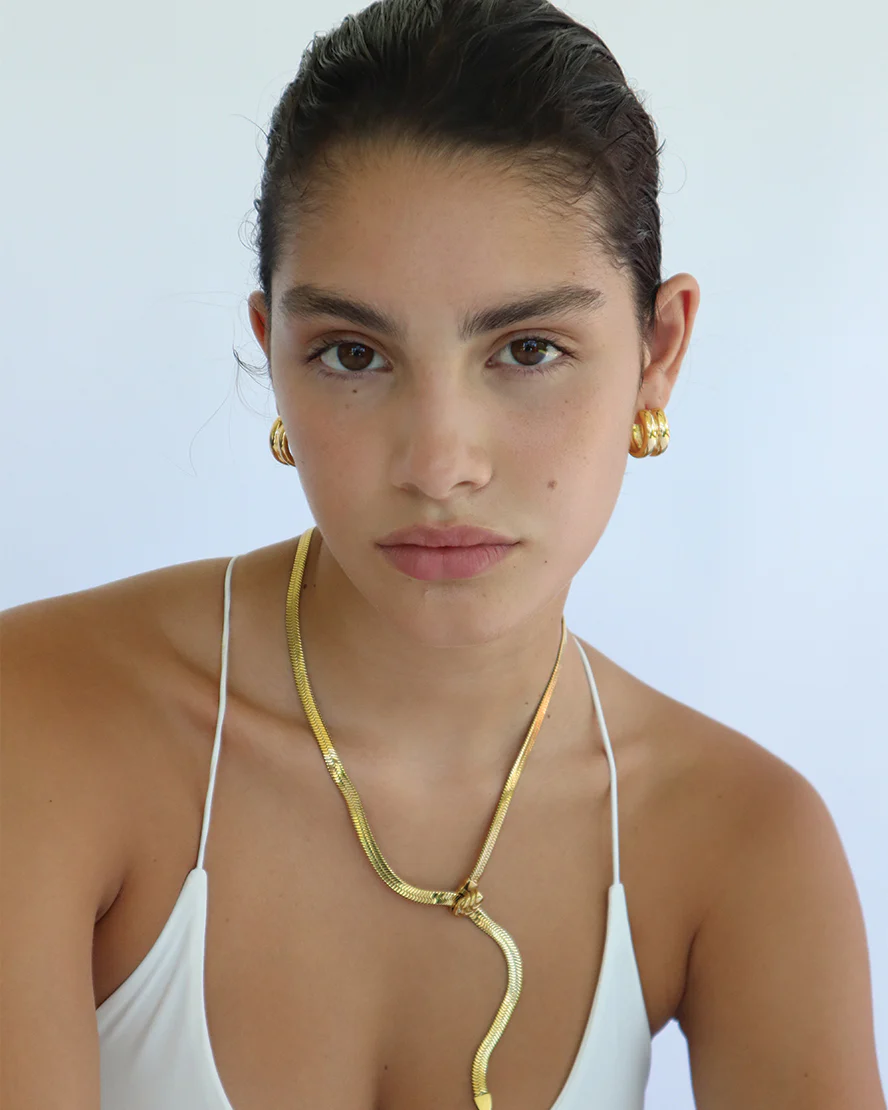 Esme Necklace in Gold - Image 3