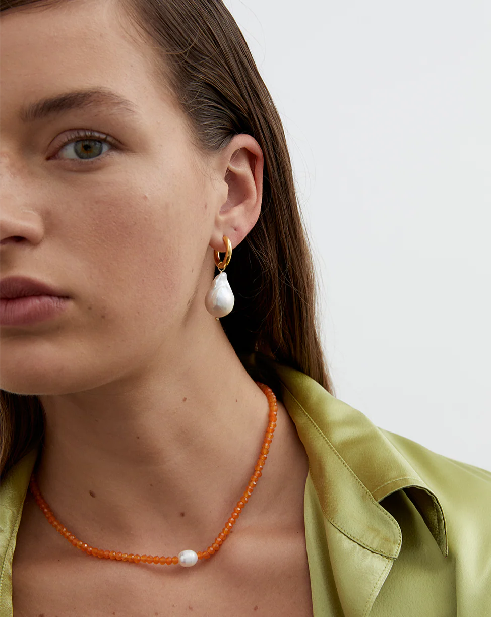 Entienne Necklace in Orange - Image 5