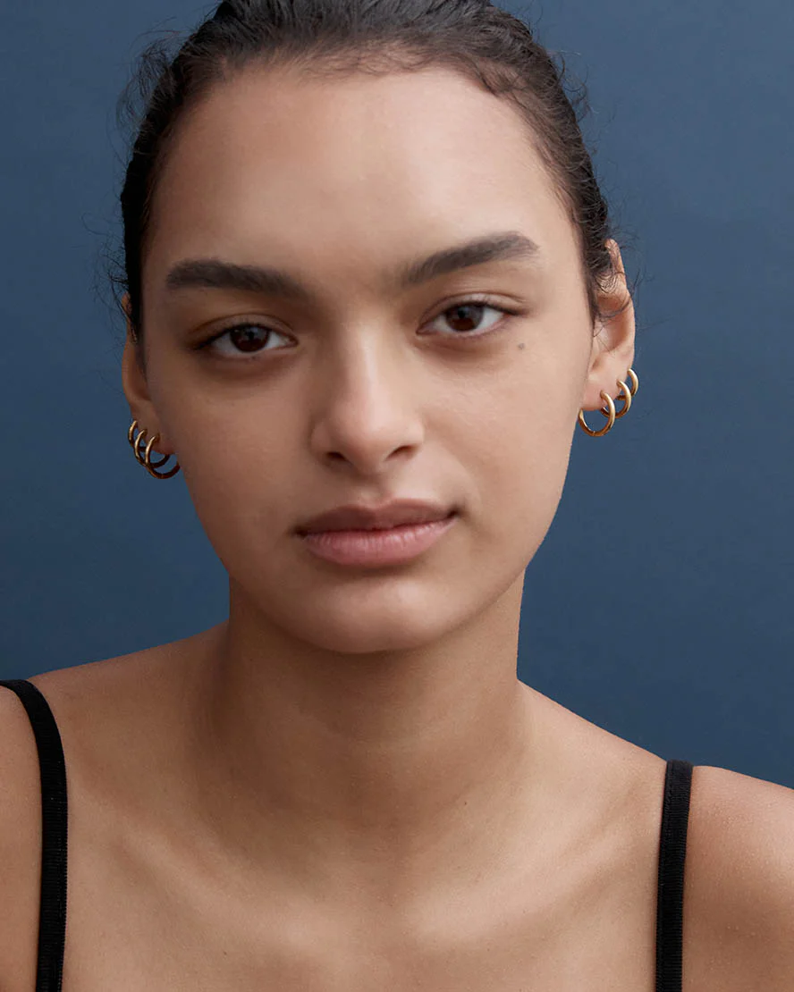 Gabriel Earring Set in Gold - Image 3