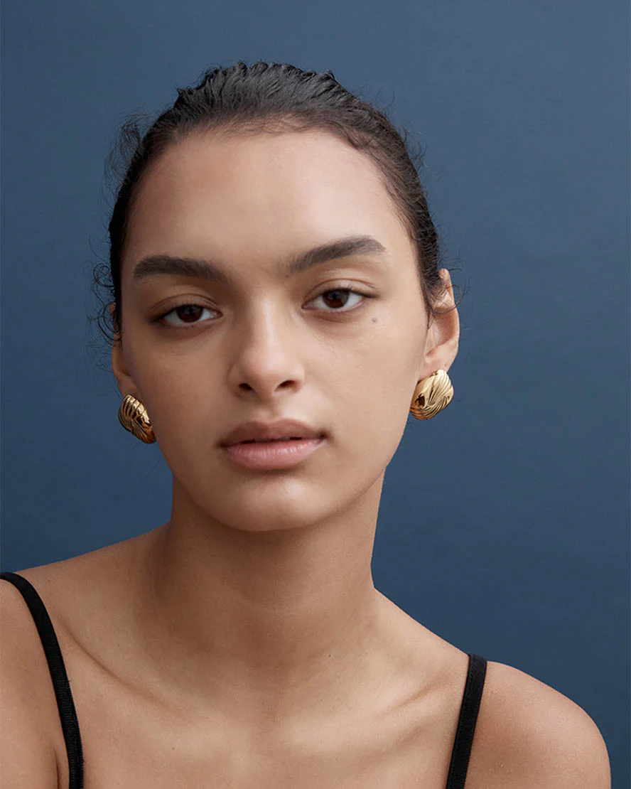 Gianna Earrings in Gold - Image 4