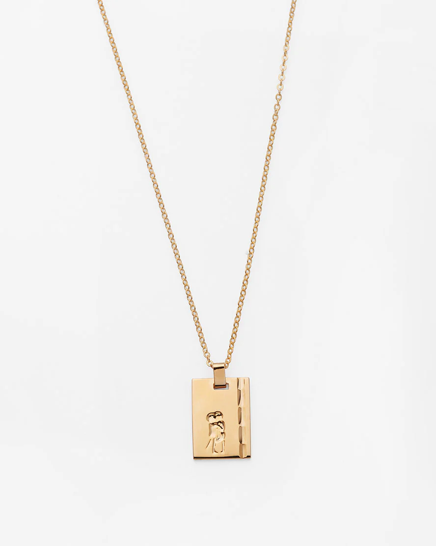 Gold Star Sign Necklace - Image 3