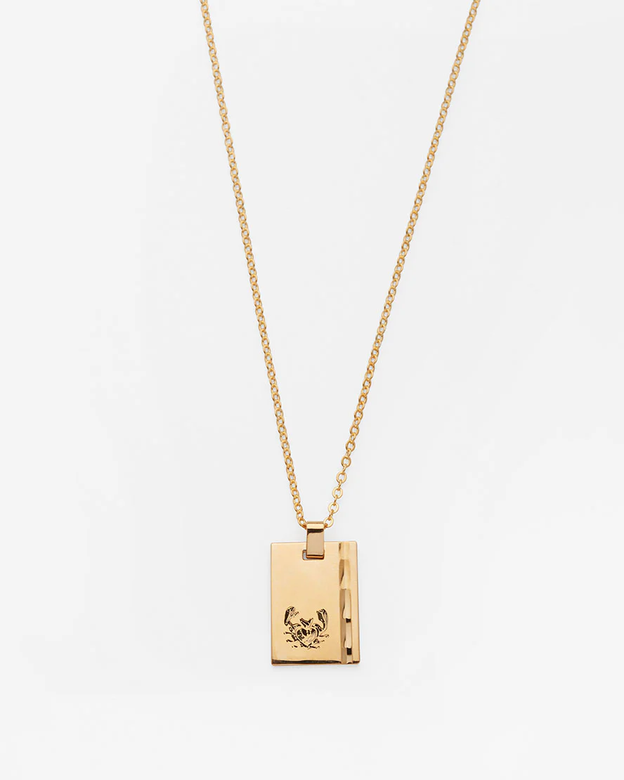 Gold Star Sign Necklace - Image 4