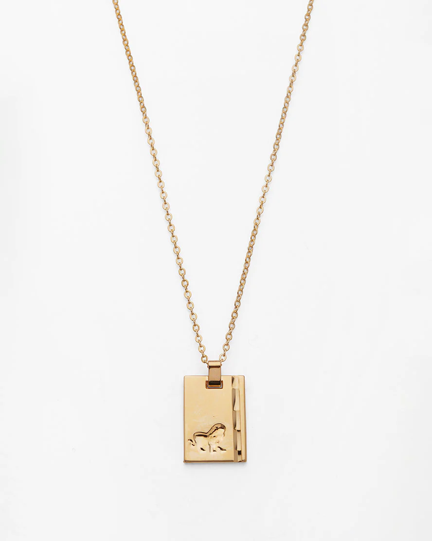 Gold Star Sign Necklace - Image 5