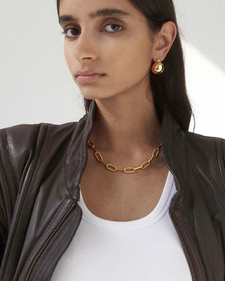 Haven Earrings in Gold - Image 3