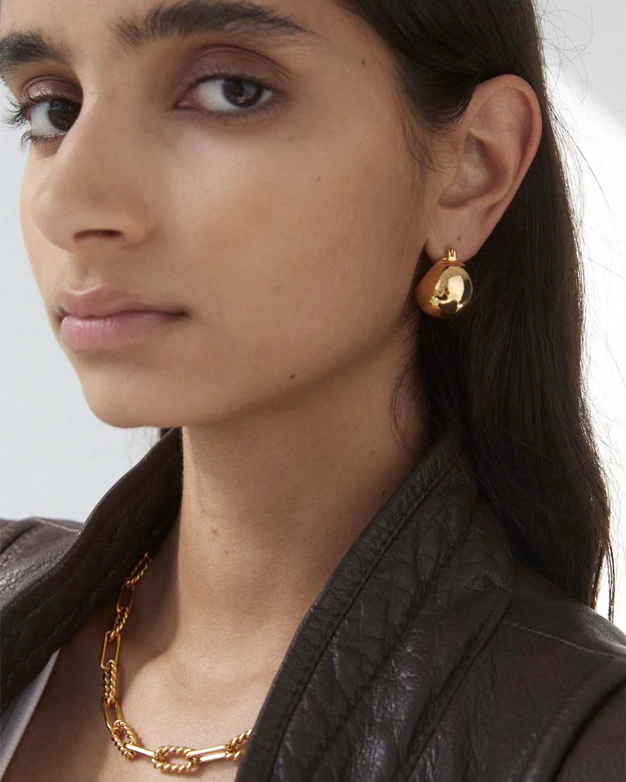 Haven Earrings in Gold - Image 5