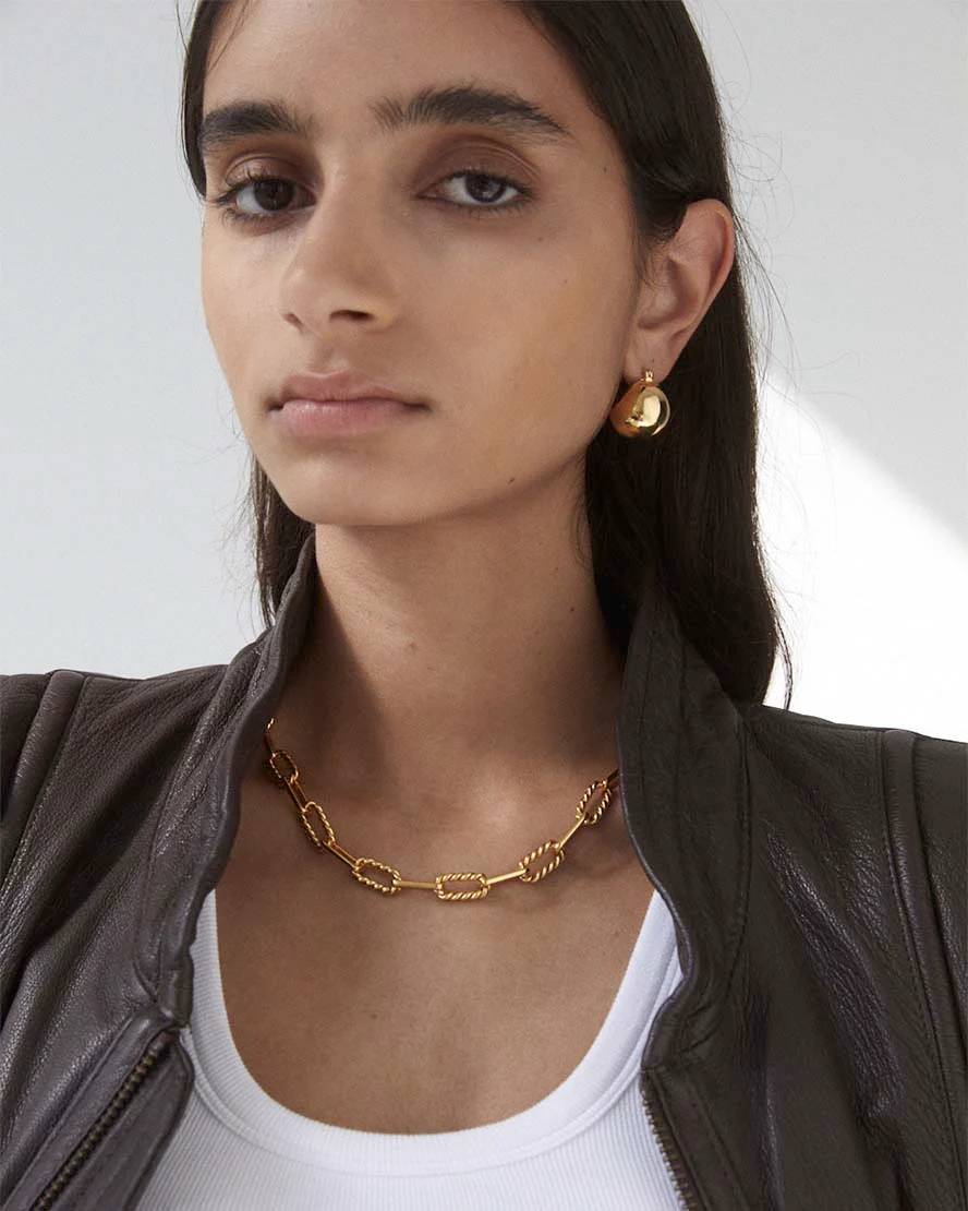 Haven Earrings in Gold - Image 6