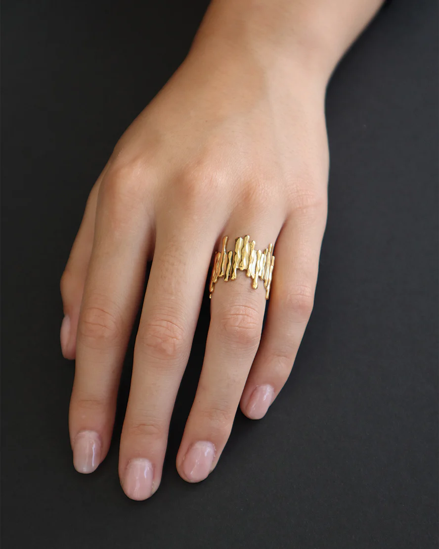 Indira Ring in Gold - Image 3