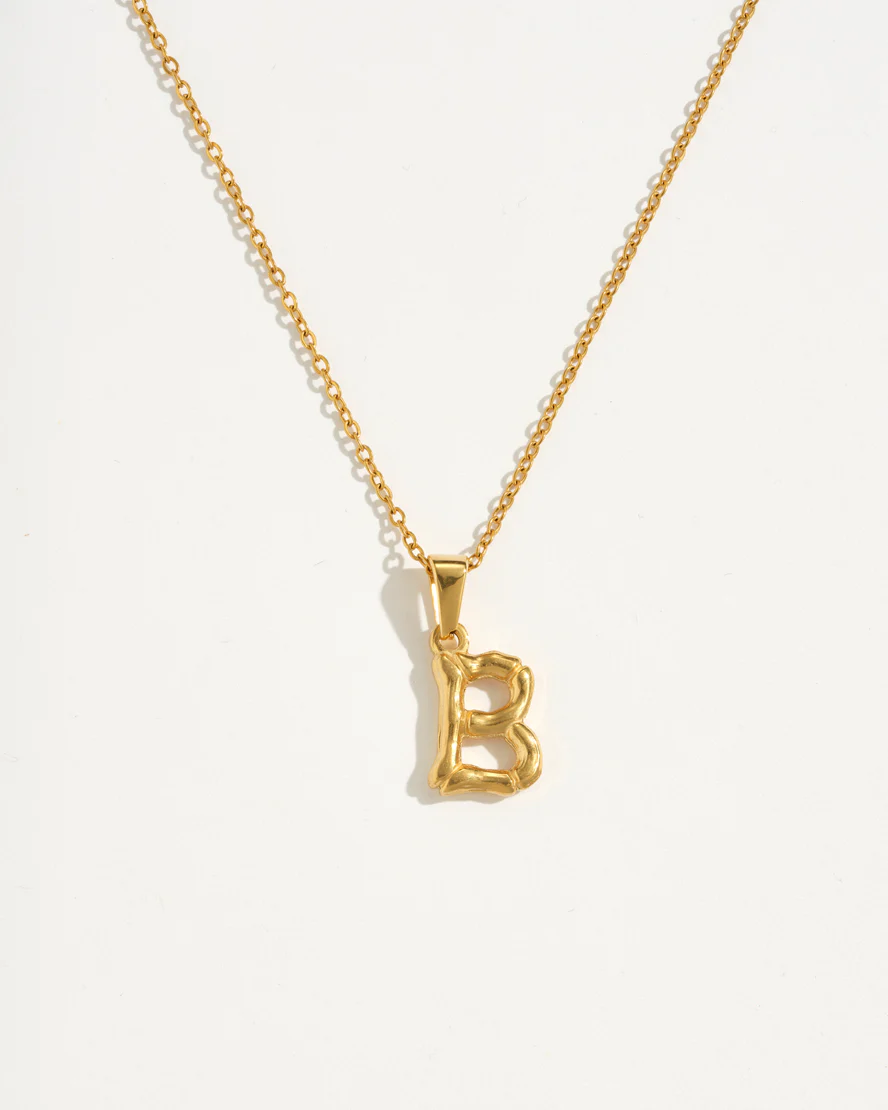 Initial Gold Charm - Image 3