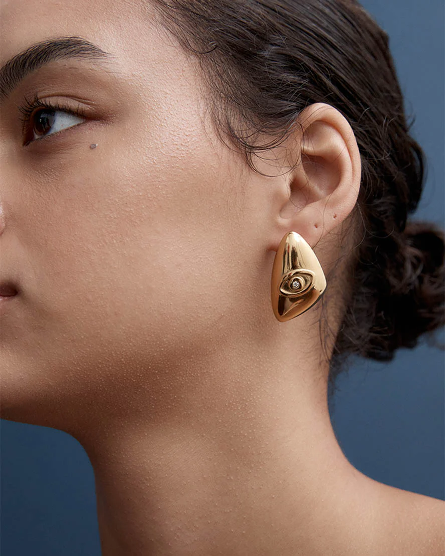 Jose Earrings in Gold - Image 2