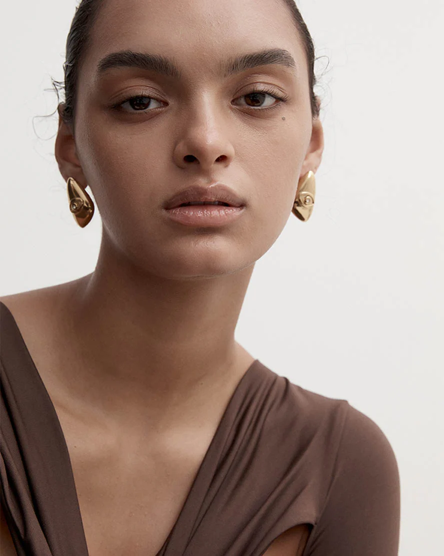 Jose Earrings in Gold - Image 4