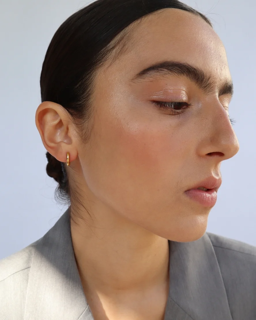 Juno Earrings in Gold - Image 2