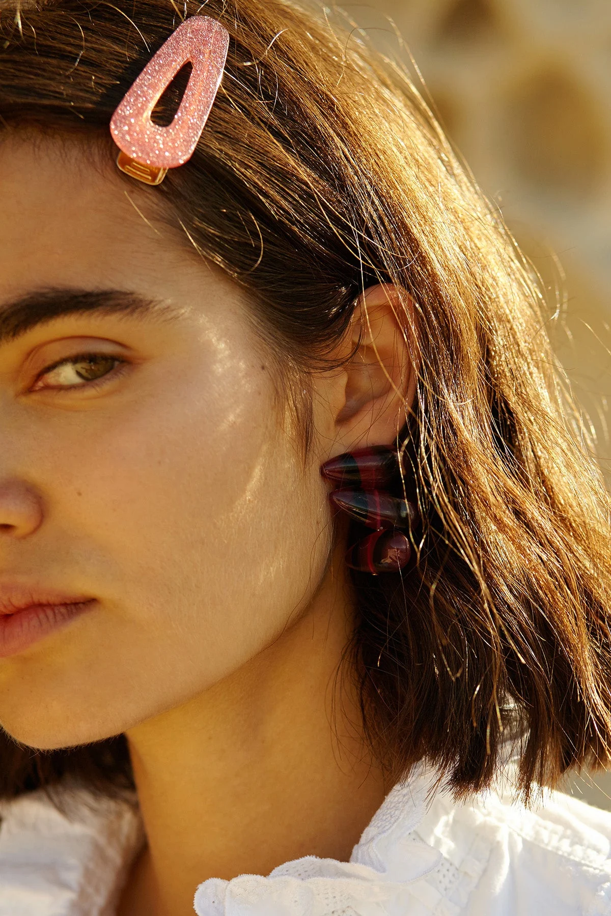 Kelly Clips in Tortoiseshell - Image 2