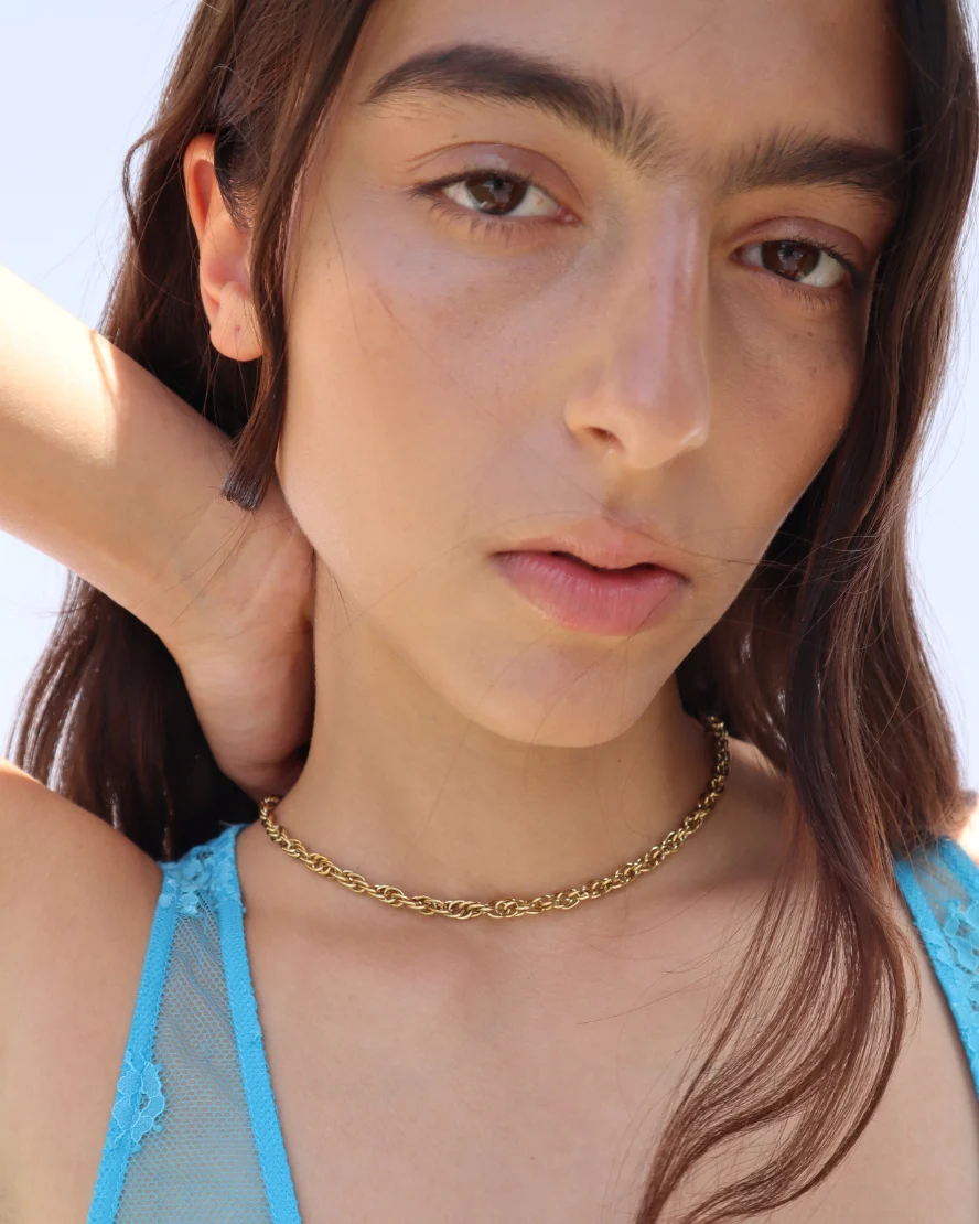 Kerr Necklace in Gold - Image 3