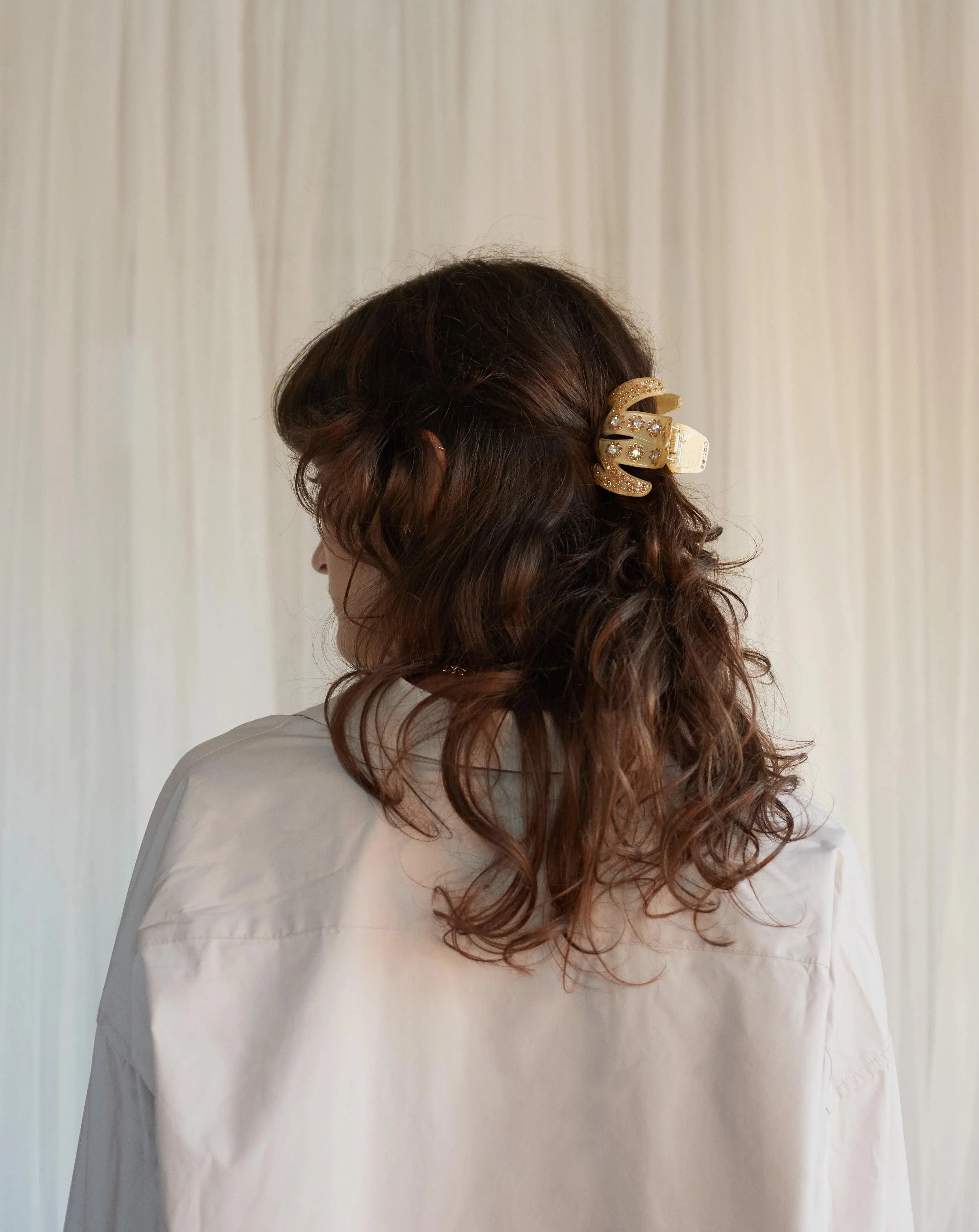 Lotus Clip in Champagne - Image 3