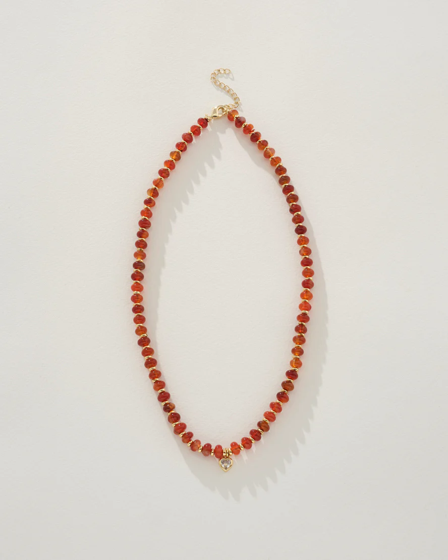 Luneth Necklace Red