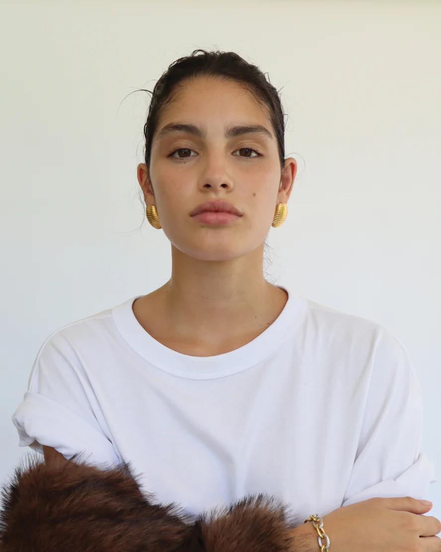 Mara Earrings in Gold - Image 4