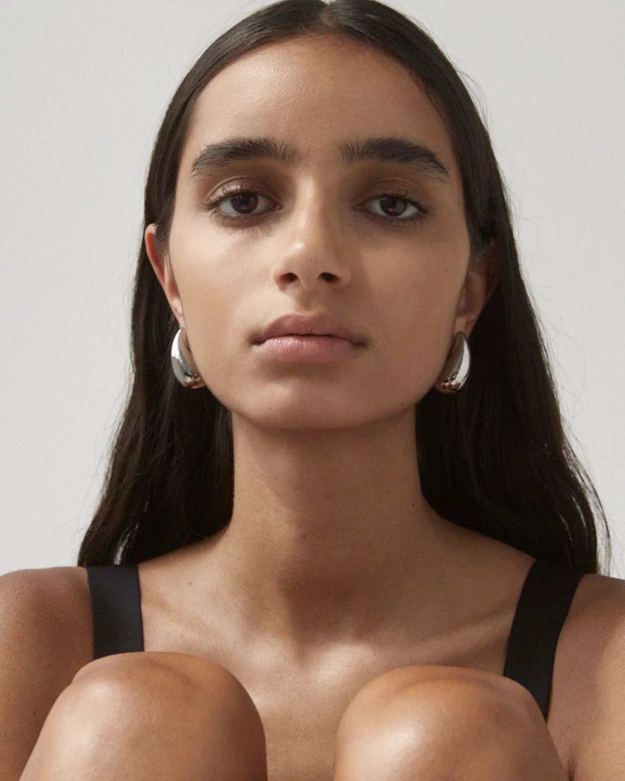 Marcello Earrings In Silver - Image 3