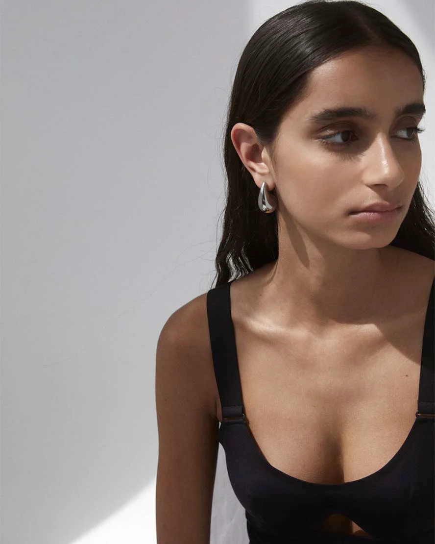 Marcello Earrings In Silver - Image 7