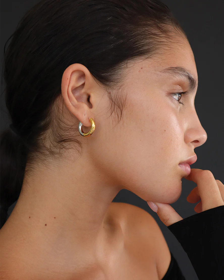 Maris Hoops in Gold & Silver - Image 3