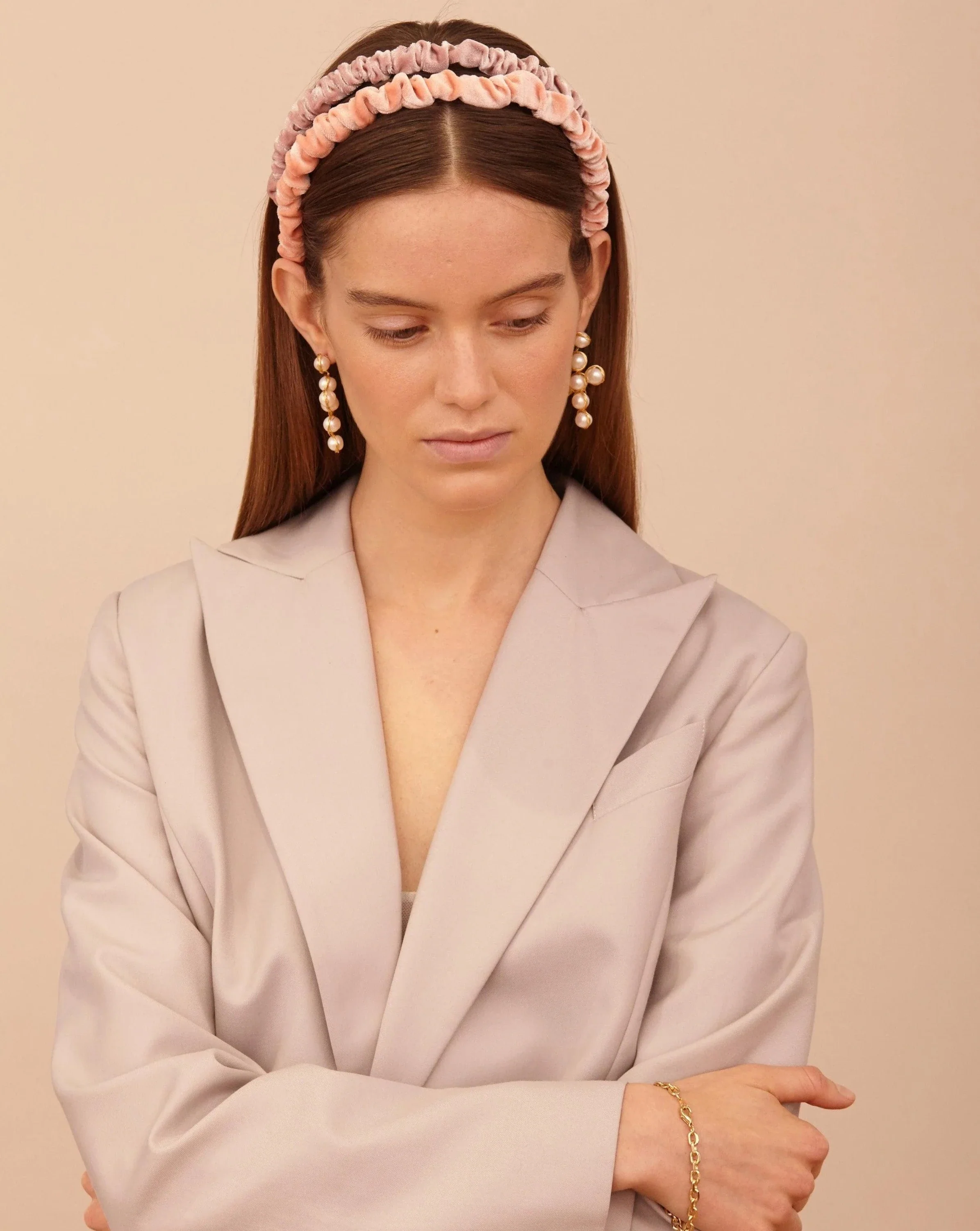Marta Headband Blush - Image 3