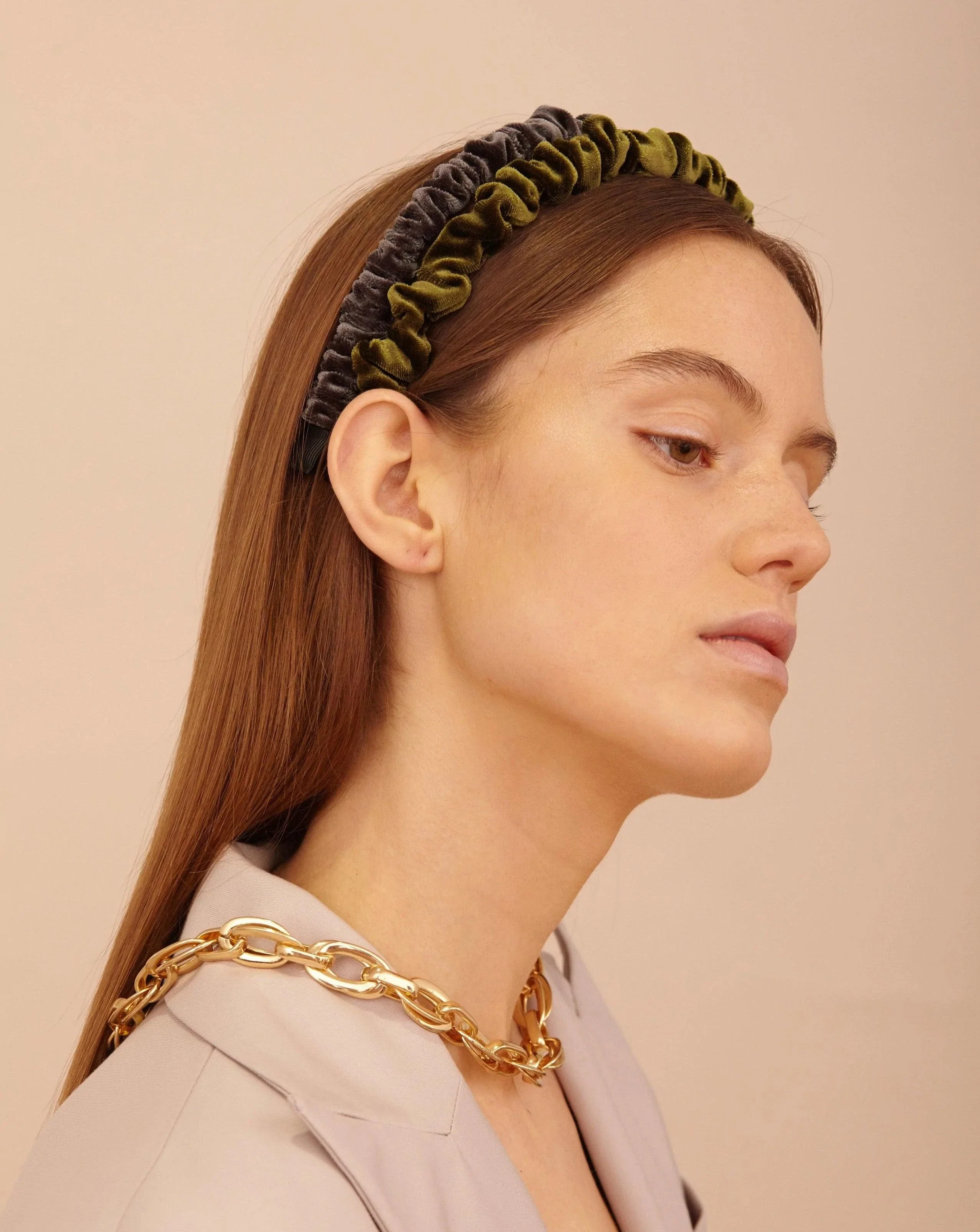 Marta Headband Gunmetal - Image 2