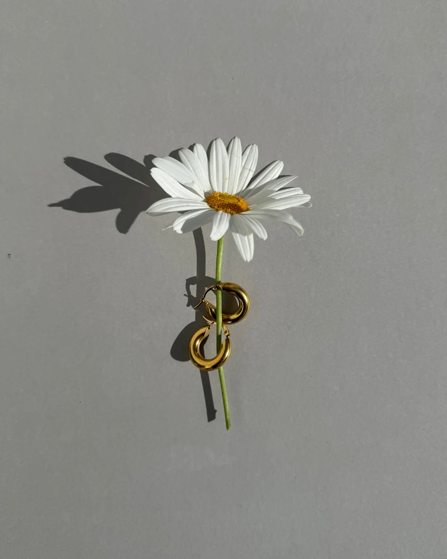 Mateo Earrings in Gold - Image 2