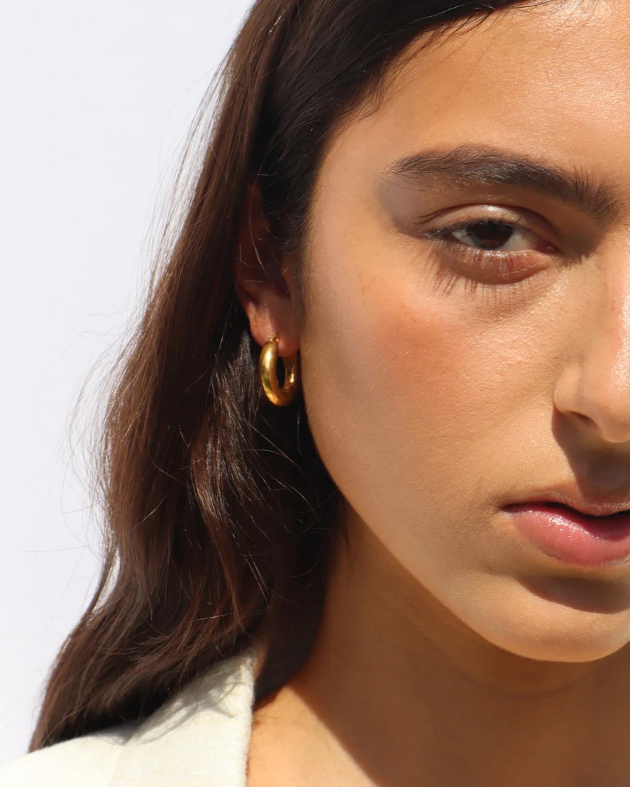 Mateo Earrings in Gold - Image 4