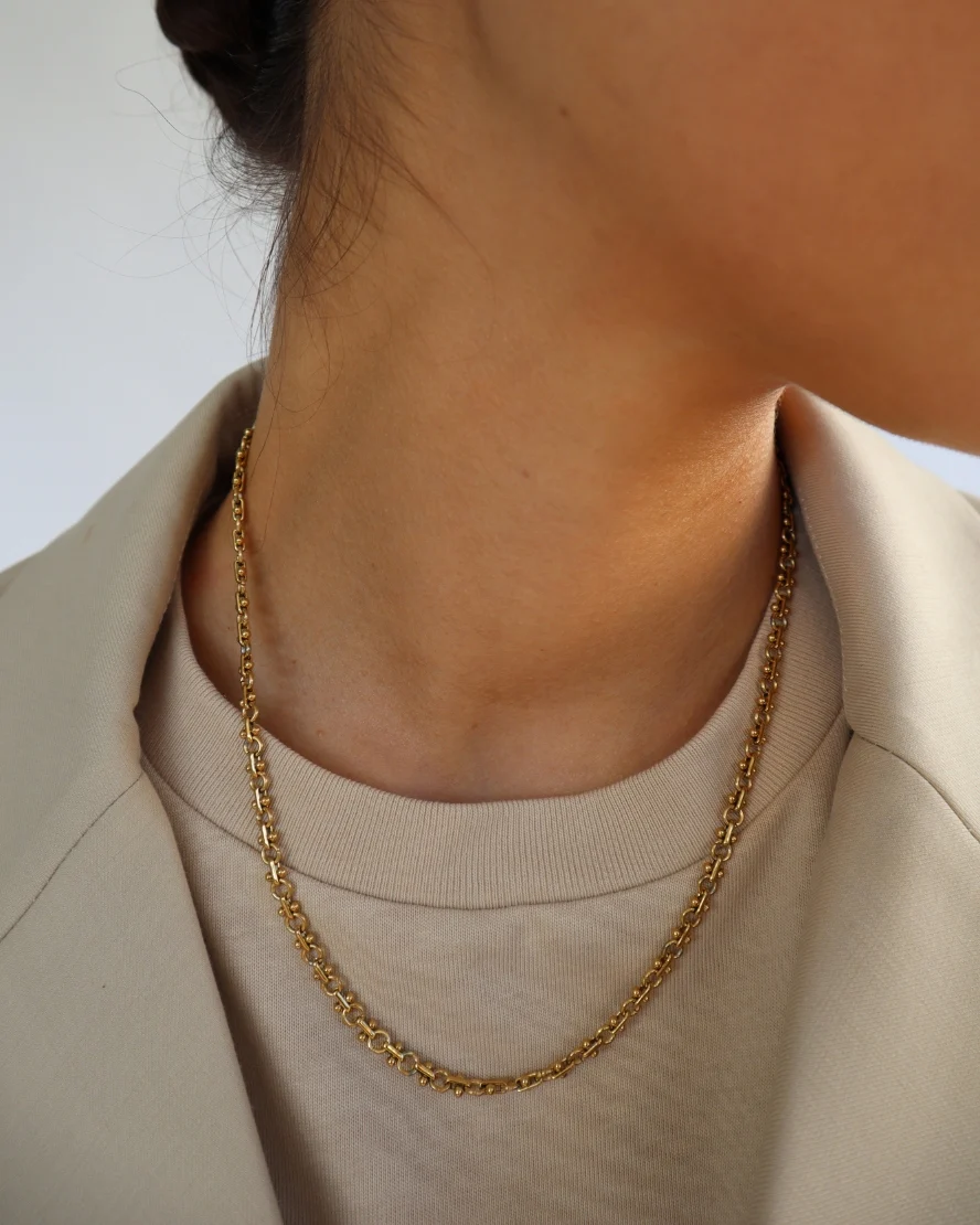 Mejia Necklace in Gold - Image 3