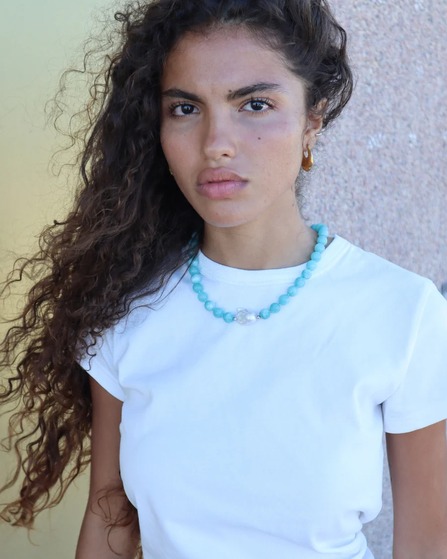 Nerina Necklace Turquoise - Image 2