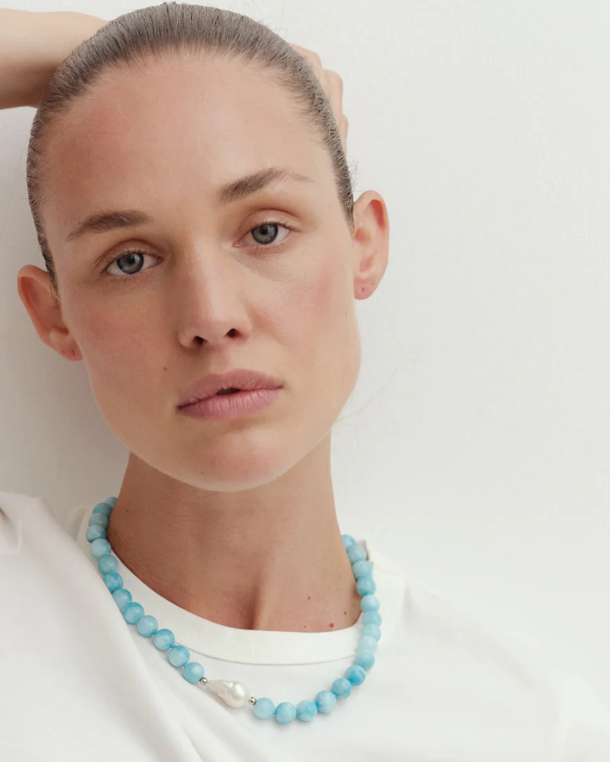 Nerina Necklace Turquoise - Image 3