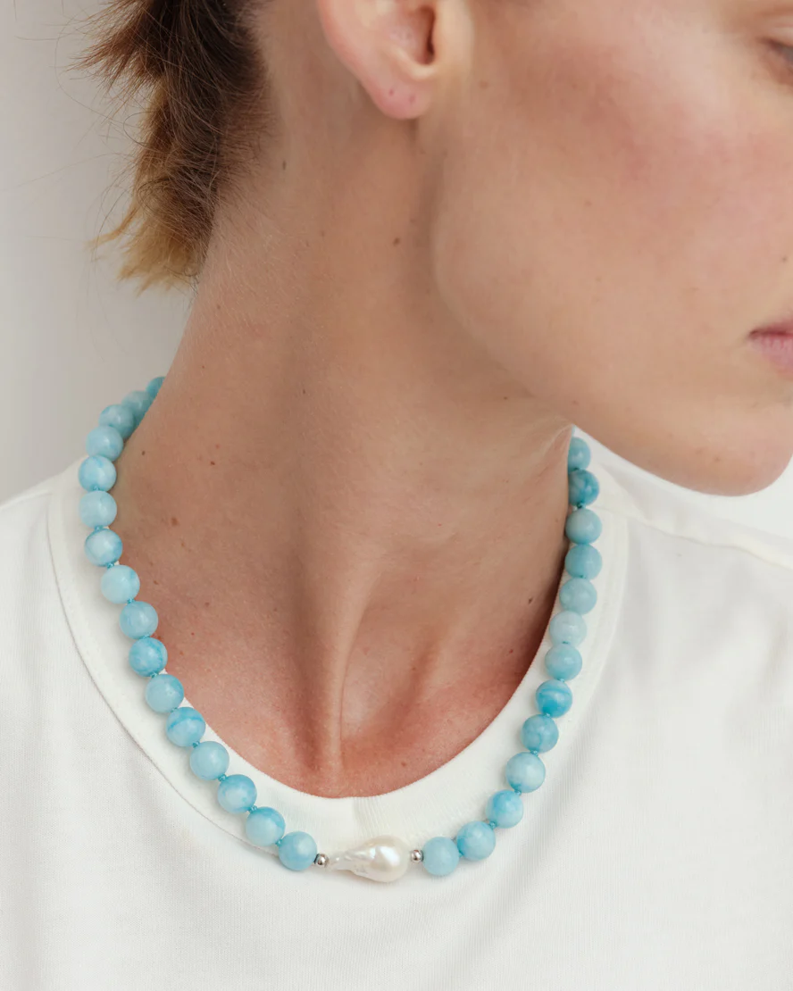 Nerina Necklace Turquoise - Image 4